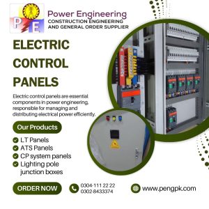 Electric Control Panel